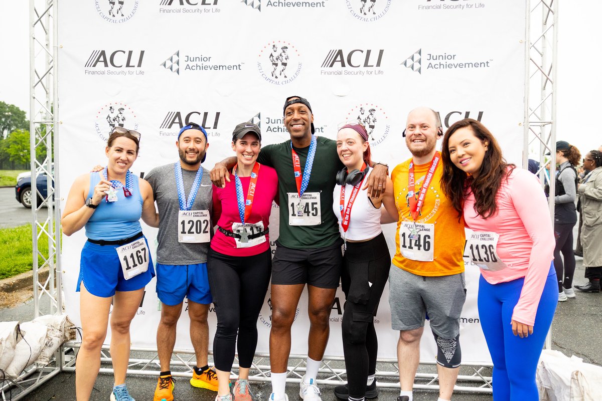 ACLINews's tweet image. A very successful 2025 ACLI Capital Challenge! Thank you to everyone who sponsored, volunteered and participated in the three-mile road race. We are already looking forward to the 2026 race.

See the race results 👉 bit.ly/4keC5tP #CapChallenge