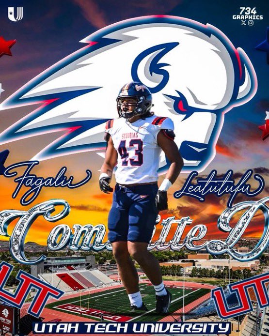 COS Giants Football (@cosgiants_fb) on Twitter photo Congratulations to COS DE/EDGE Fagali’i Leatutufu on his commitment to continue his academic and athletic career at Utah Tech University! <a href="/liileatutufu/">Fagali’i Leatutufu</a>
#NextLevelGIANTS #GoGIANTS Congratulations to COS DE/EDGE Fagali’i Leatutufu on his commitment to continue his academic and athletic career at Utah Tech University! <a href="/liileatutufu/">Fagali’i Leatutufu</a>
#NextLevelGIANTS #GoGIANTS