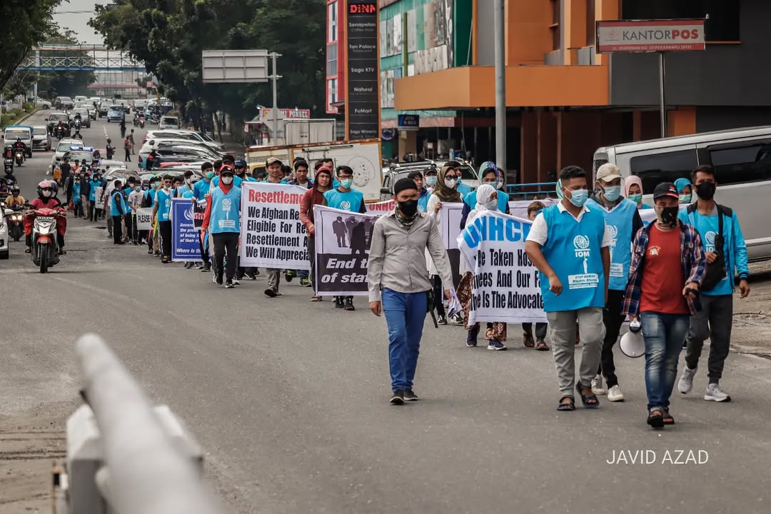 The Hazaras who migrated from Afghanistan to Indonesia due to the genocide are still living under the shadow of death:
A slow death in silence and landlessness.
Be our voice; we are still alive, but not free.

#StopHazaraGenocide
#End13YearsInLimbo_Indonesia