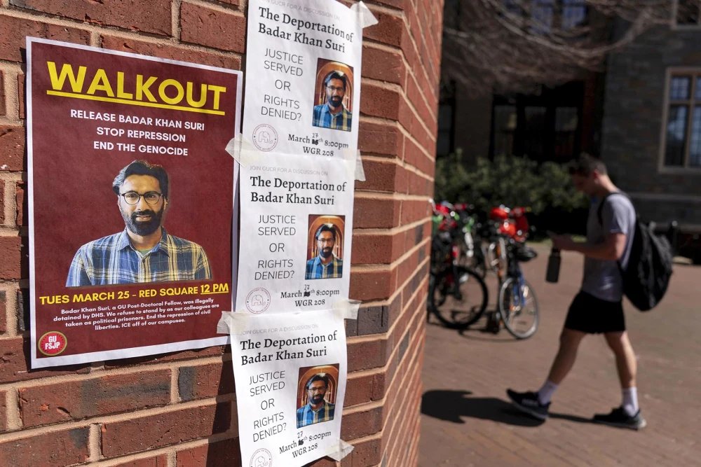 After two months in ICE custody, Georgetown scholar Dr. Badar Khan Suri has been released.

A federal judge ruled his detention violated his First and Fifth Amendment rights, calling the government’s claims unsupported and unjustified.