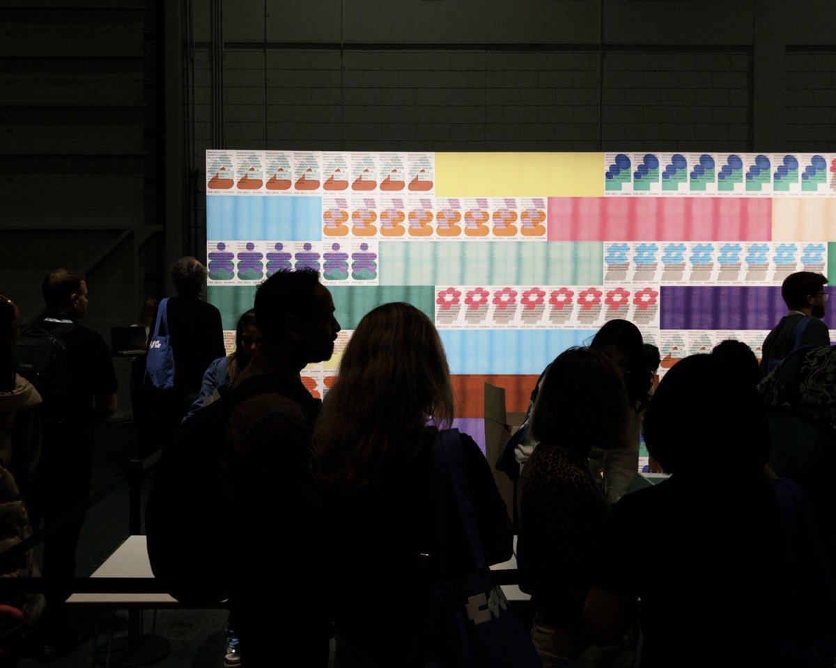 lichinlin's tweet image. all the colors from #Config2025 🌈