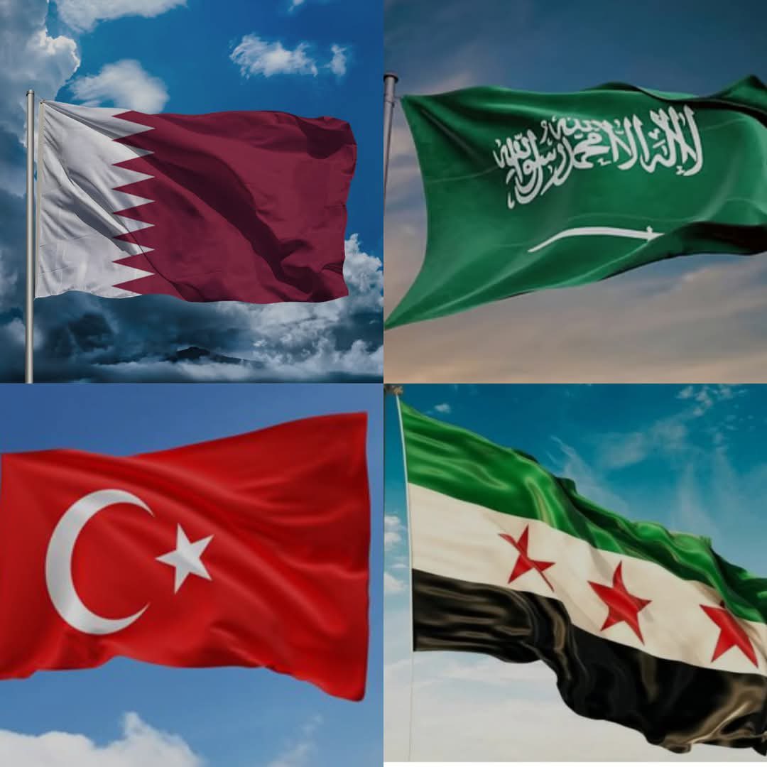 نتقدم بخالص الشكر وعظيم التقدير إلى الأشقاء في الجمهورية التركية، والمملكة العربية السعودية، ودولة قطر، تقديرًا لمواقفهم النبيلة وجهودهم الصادقة التي ساهمت في الوصول إلى قرار رفع العقوبات المفروضة على سوريا، والذي نراه بارقة أمل في طريق الخلاص من آثار الحصار، وبداية مرحلة جديدة