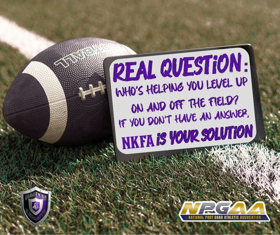 Naples Knights Football Academy (@knightsnaples) on Twitter photo NKFA: BUILT ON TRUTH. SOLID FOUNDATION, ANA A PASSION FOR THE GAME. #KnightsNation #Solutions #realdeal #authentic #Leaders <a href="/TheNPGAA/">National Post Grad Athletic Association</a> <a href="/Jen_N_Knights/">Jen Armstrong</a> <a href="/Busterwoo/">Coach Woo</a> <a href="/CoachTJ7/">Coach TJ</a> <a href="/1CoachWerts/">Coach Werts</a> <a href="/Coach3douard/">lance3hunnet</a> <a href="/coachsheff239/">Coach Sheff</a> <a href="/sam_coach26330/">Coach Sam</a> <a href="/CoachZackGoodFB/">Zachary Good</a> <a href="/NPGSN/">National Post Grad Sports Network</a> <a href="/TopPreps/">College Coach / College Scout / College Recruiter</a> <a href="/coachPJGibbs/">Coachgibbs M.ED</a> NKFA: BUILT ON TRUTH. SOLID FOUNDATION, ANA A PASSION FOR THE GAME. #KnightsNation #Solutions #realdeal #authentic #Leaders <a href="/TheNPGAA/">National Post Grad Athletic Association</a> <a href="/Jen_N_Knights/">Jen Armstrong</a> <a href="/Busterwoo/">Coach Woo</a> <a href="/CoachTJ7/">Coach TJ</a> <a href="/1CoachWerts/">Coach Werts</a> <a href="/Coach3douard/">lance3hunnet</a> <a href="/coachsheff239/">Coach Sheff</a> <a href="/sam_coach26330/">Coach Sam</a> <a href="/CoachZackGoodFB/">Zachary Good</a> <a href="/NPGSN/">National Post Grad Sports Network</a> <a href="/TopPreps/">College Coach / College Scout / College Recruiter</a> <a href="/coachPJGibbs/">Coachgibbs M.ED</a>
