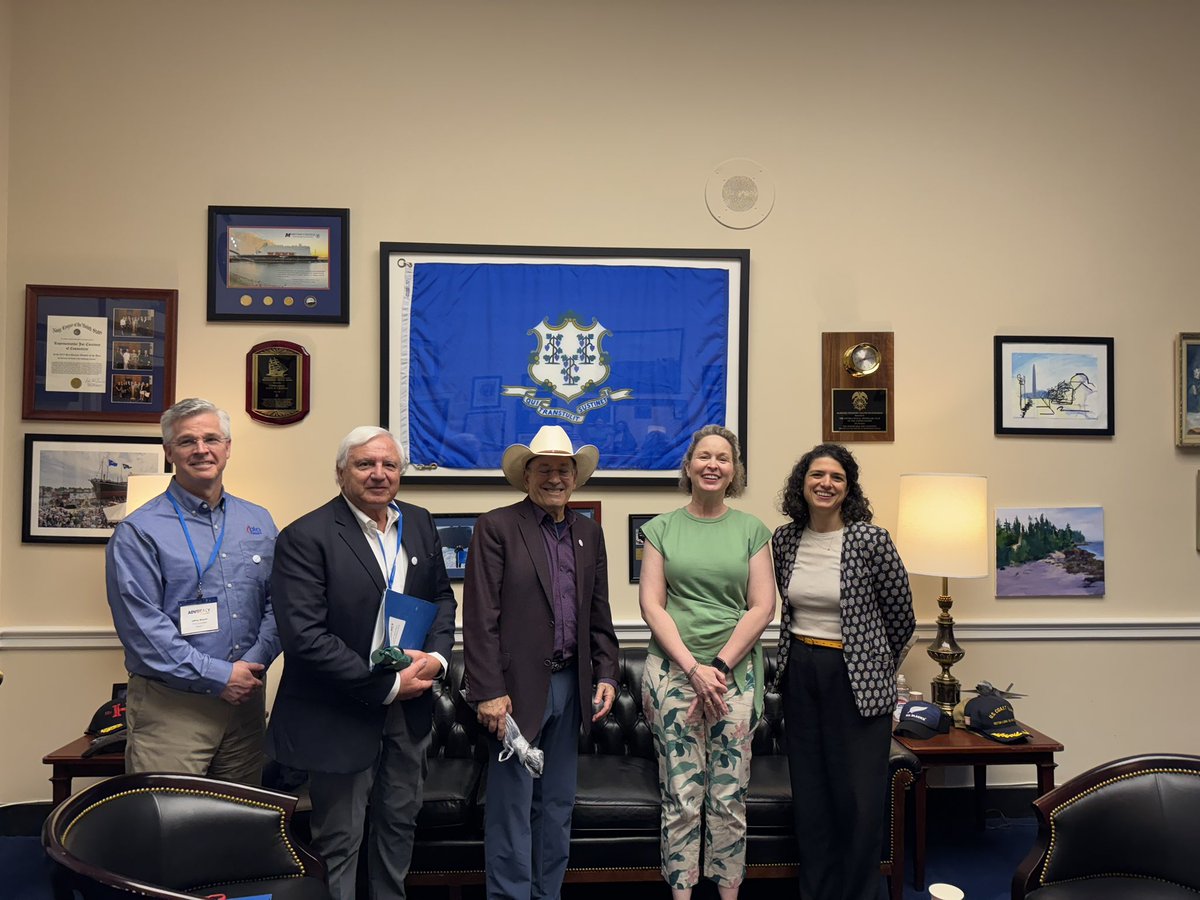 Great meetings today with the offices of Senator <a href="/ChrisMurphyCT/">Chris Murphy 🟧</a> Chris Murphy, <a href="/SenBlumenthal/">Richard Blumenthal</a> Senator Blumenthal and Congressman Joe Courtney!  <a href="/JoeCourtneyCT/">Joe Courtney</a>. <a href="/ESOPAssociation/">The ESOP Association</a> #Advocacy #ESOP #employeeowned