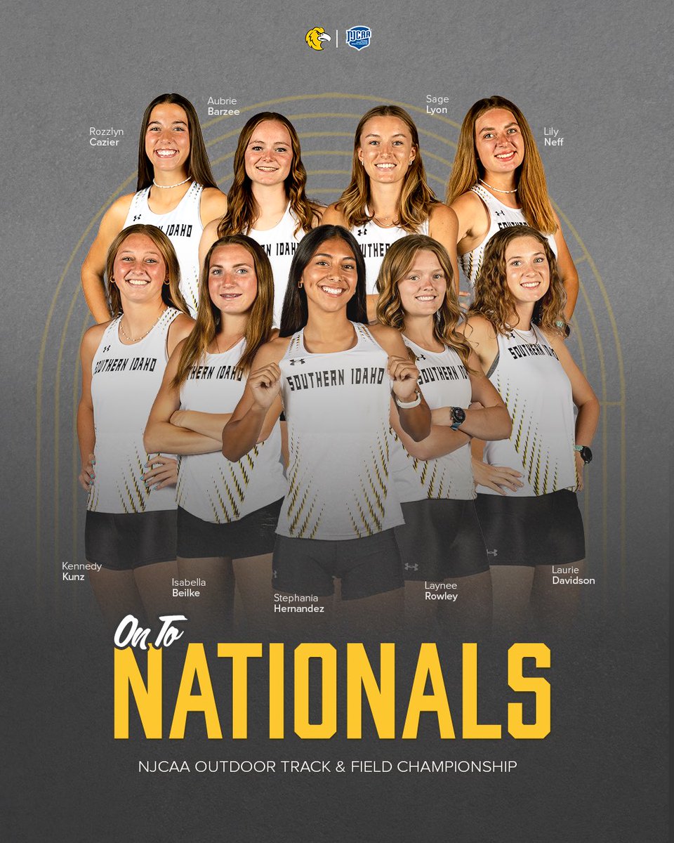 CSIAthletics1's tweet image. Headed to Hutch for the NJCAA Division 1 Outdoor Track and Field National Championships. Good luck! 🦅