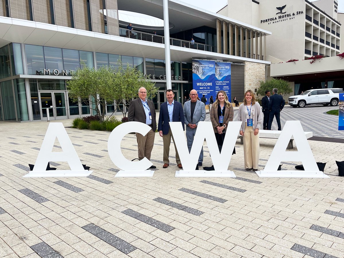 Team NCWA soaking up the coastal air and water wisdom at hashtag#ACWAConf in Monterey this week! Thanks for hosting us <a href="/ACWAWater/">ACWA</a>!