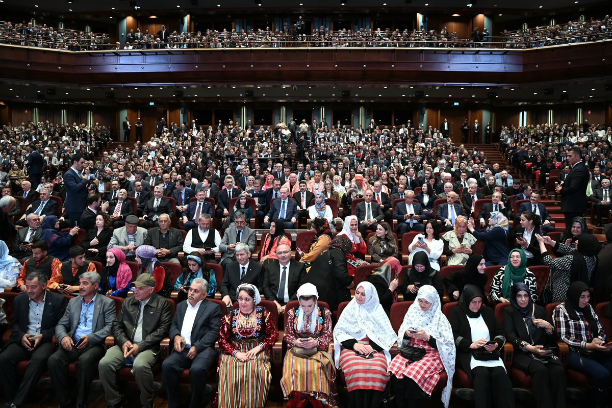 📍 Cumhurbaşkanımız Sayın <a href="/RTErdogan/">Recep Tayyip Erdoğan</a>’ın teşrifleriyle, Tarım ve Orman Bakanımız Sayın <a href="/ibrahimyumakli/">İbrahim Yumaklı</a>’nın öncülüğünde gerçekleştirilen IV. Tarım Orman Şûrası Sonuç Bildirgesi Programımızı gerçekleştirdik.

Sayın Cumhurbaşkanımızın liderliğinde şanlı tarihimizden aldığımız gücü