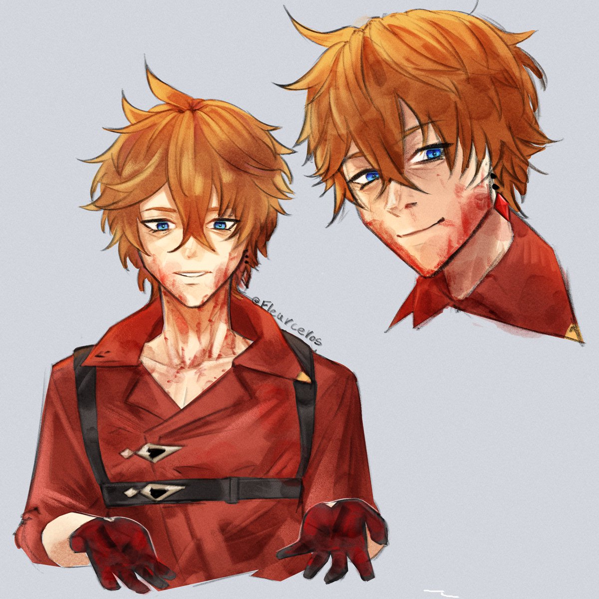 oh, boy you're so pretty in red 

#childe #tartaglia