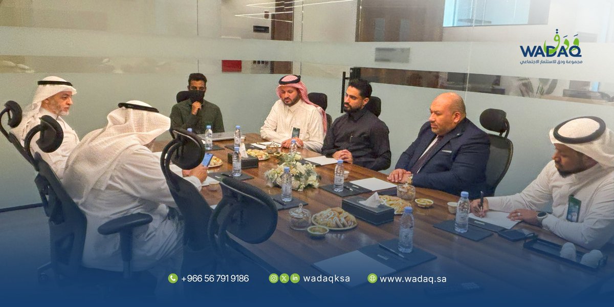wadaqksa's tweet photo. سعدنا في #ودق_للاستثمار_الاجتماعي باستقبال شركائنا جمعية بناء للإرشاد الأسري بالمدينة المنورة، 
ممثلاً برئيس مجلس الإدارة الأستاذ سهيل هندي، 
والمشرف المالي الدكتور وهيب إلياس
جاءت الزيارة بهدف متابعة سير الأعمال، 
وقد اطّلع الوفد خلالها على المرافق، وتمت مناقشة سبل التعاون بما يعزز أهداف التنمية الاجتماعية المستدامة