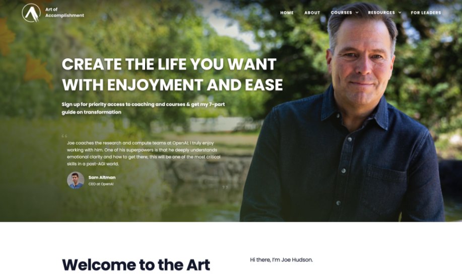 We are trying out a new look for our website header.

Which one of these feels the most confident, expansive and welcoming to you?