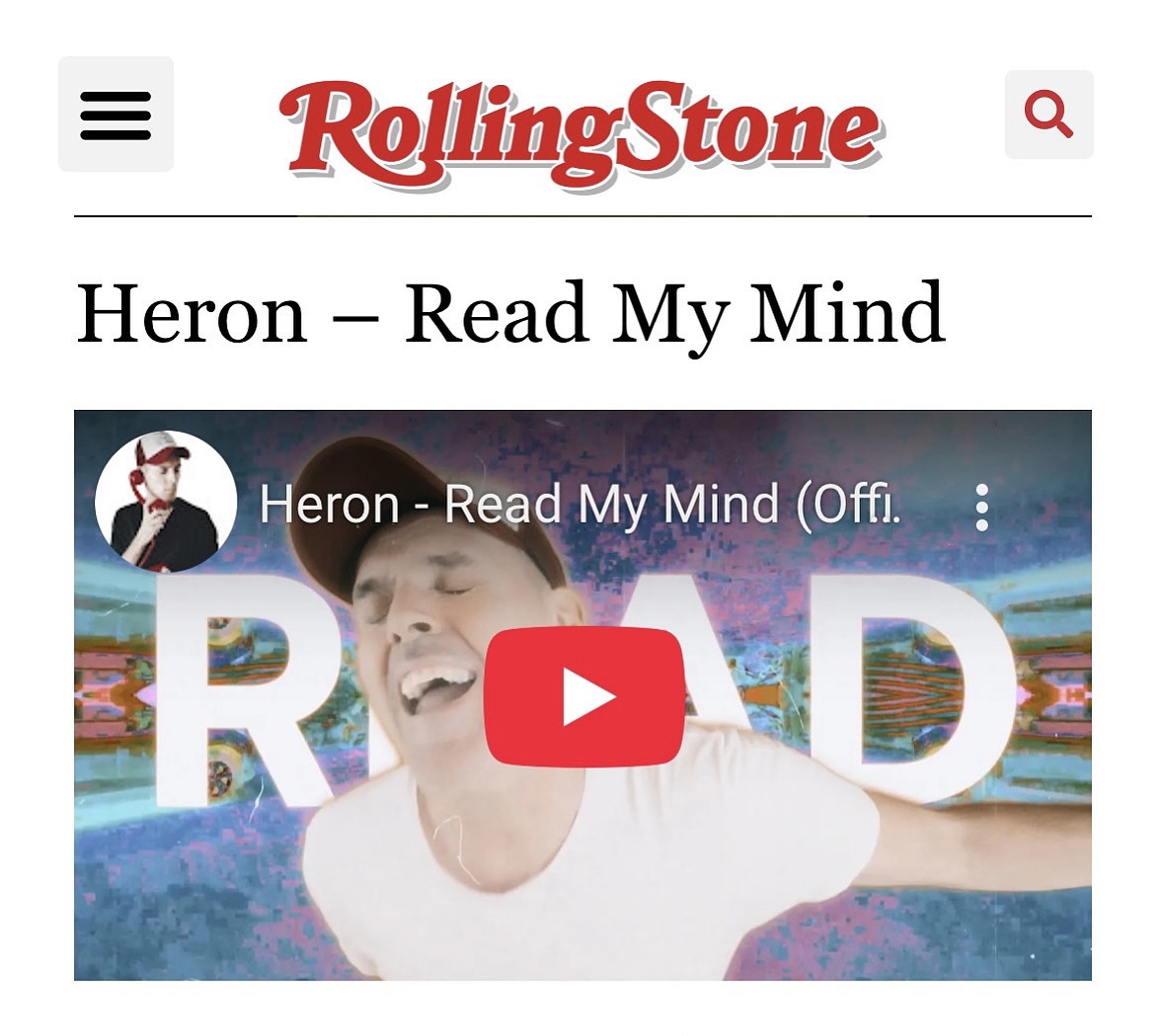 Heron @ Cracked Analogue (@crackedanalogue) on Twitter photo Hugely grateful to Pablo Monroy โ editor at Rolling Stone Mexico โ for featuring me in his โArtists You Should Knowโ section. A really lovely surprise, and my first-ever Rolling Stone feature. Big thanks, Pablo! ๐
<a href="/soyelbob/">Pablo Monroy</a>
<a href="/RollingStoneMX/">Rolling Stone en Espaรฑol - Mรฉxico</a>
hypeddit.com/heron/readmymiโฆ Hugely grateful to Pablo Monroy โ editor at Rolling Stone Mexico โ for featuring me in his โArtists You Should Knowโ section. A really lovely surprise, and my first-ever Rolling Stone feature. Big thanks, Pablo! ๐
<a href="/soyelbob/">Pablo Monroy</a>
<a href="/RollingStoneMX/">Rolling Stone en Espaรฑol - Mรฉxico</a>
hypeddit.com/heron/readmymiโฆ