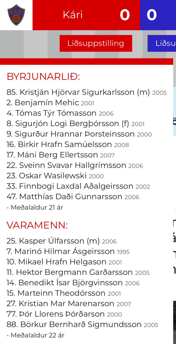 Ísak Schjetne 𝕏 tweet media