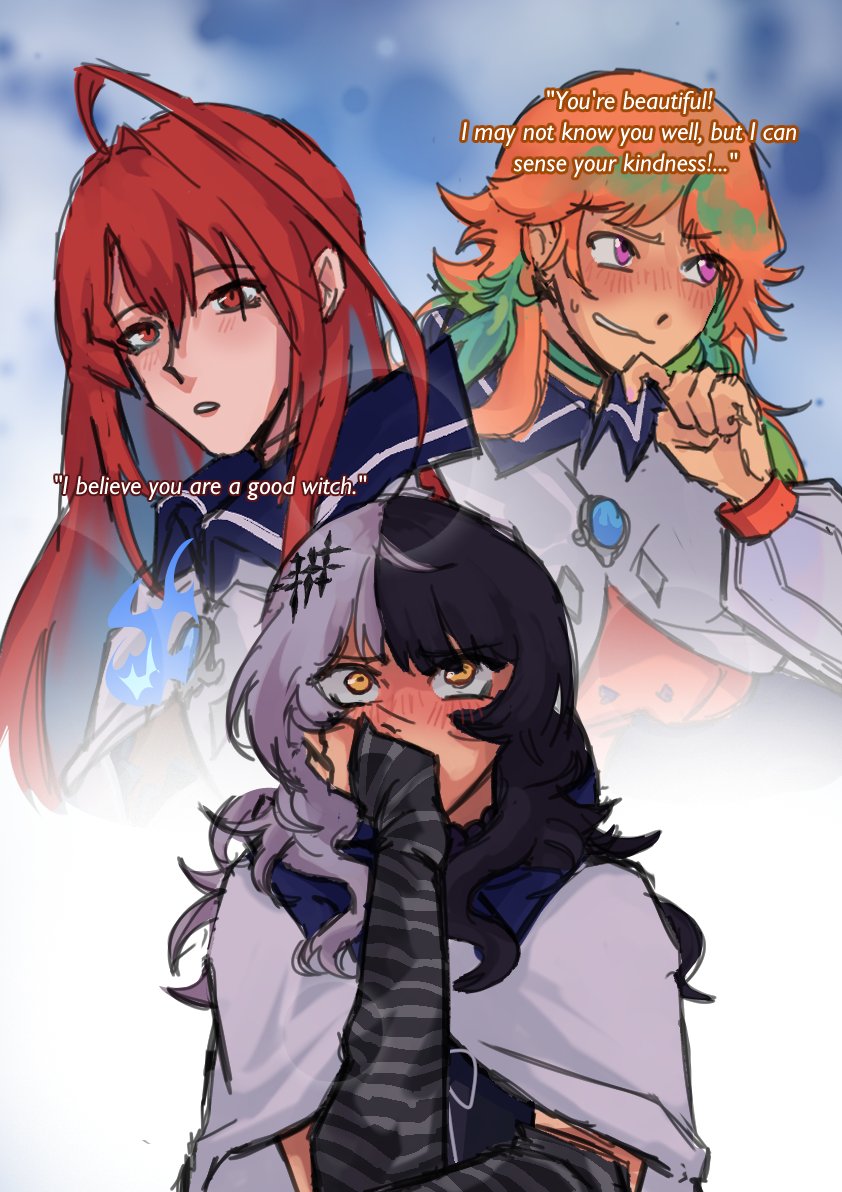 nyavella has (had) a soft spot.

#shiorinsketch #bloodflameart #kfpicasso #enreco