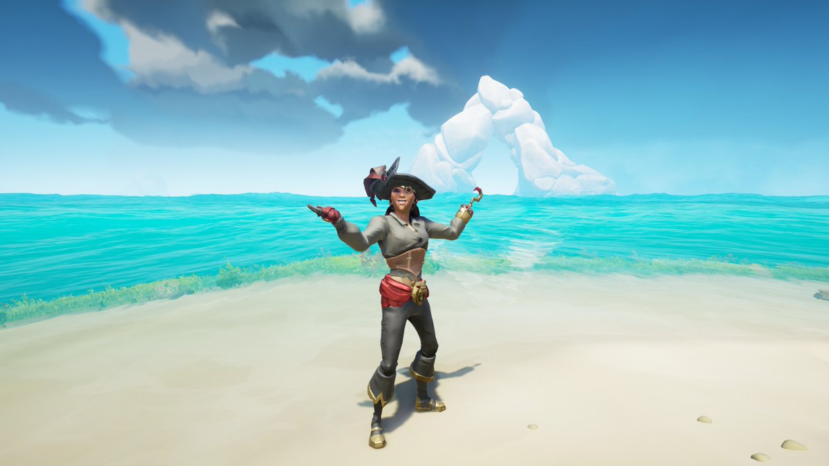 MrsLarissaSoT's tweet image. Flameheart will declare me worthy to be his dark queen! 👑🔥
#StyleOfThieves Theme: Regal
@SeaOfThieves