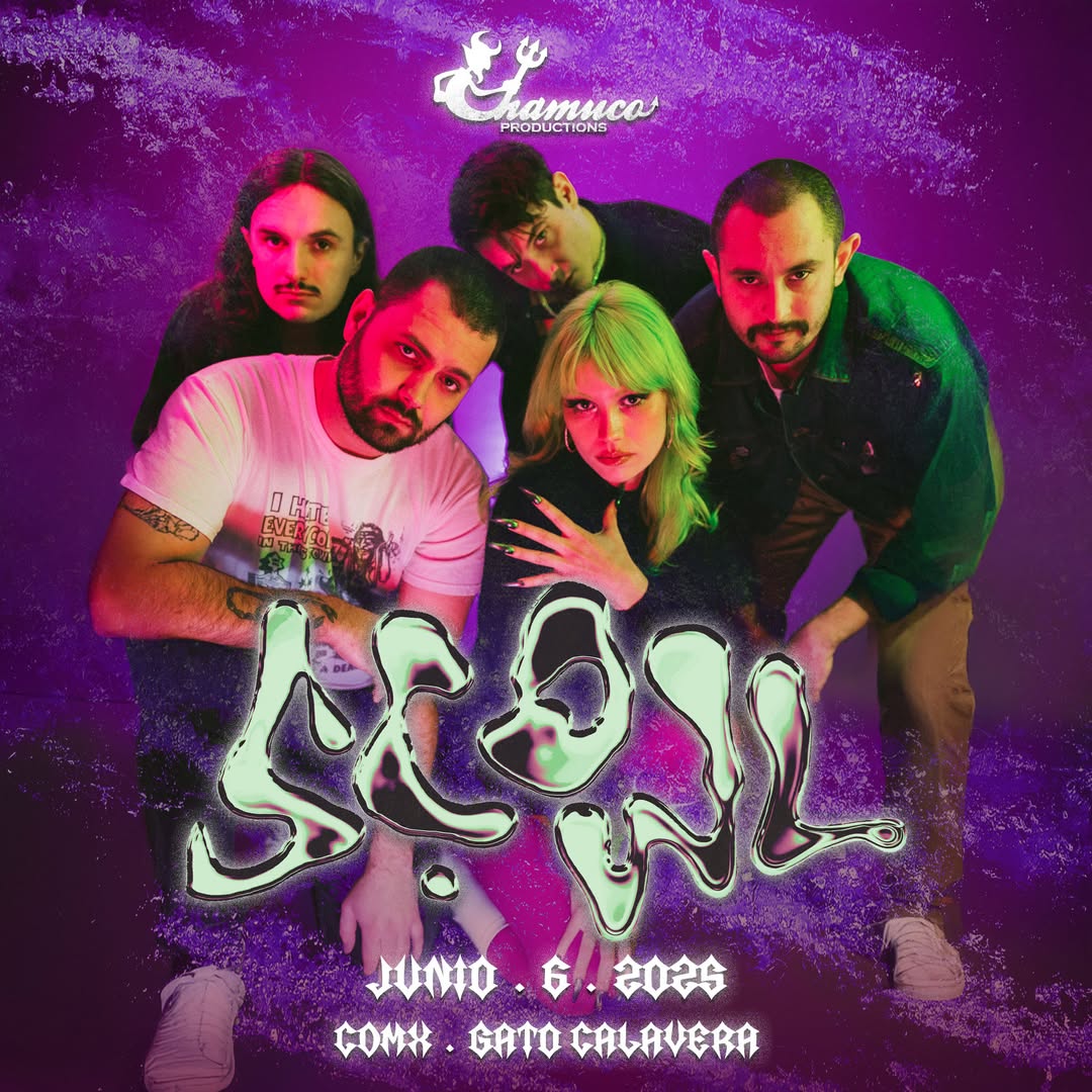 El explosivo show de <a href="/Scowl40831/">SCOWL</a> llegará al Gato Calavera este 06 de junio.

🎟🎟: arema.mx/e/14410

<a href="/chamucoprods/">ChamucoProductions</a> / #SCOWL #GatoCalavera #Conciertos