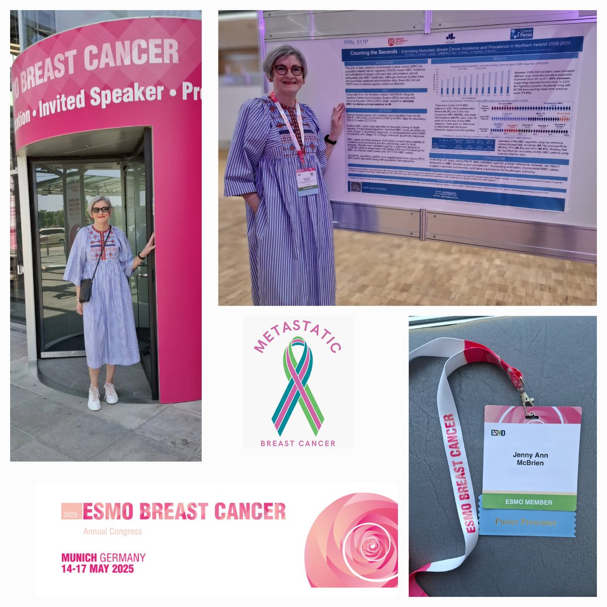 Ann McBrien (@annmcbrien_) on Twitter photo A privileged & proud patient presenting MBC data research at <a href="/myESMO/">ESMO - Eur. Oncology</a> #esmobreast2025.
š to <a href="/CancerFocusNI/">Cancer Focus Northern Ireland</a> for funding research & all who supported me <a href="/nicancertrials/">NI Cancer Trials</a>, <a href="/NICanReg/">NI Cancer Registry</a> & <a href="/IrishCancerSoc/">Irish Cancer Society</a>.
Full details in <a href="/JAMANetworkOpen/">JAMA Network Open</a> šš».
NI amongst 1st in š to count MBC patients! A privileged & proud patient presenting MBC data research at <a href="/myESMO/">ESMO - Eur. Oncology</a> #esmobreast2025.
š to <a href="/CancerFocusNI/">Cancer Focus Northern Ireland</a> for funding research & all who supported me <a href="/nicancertrials/">NI Cancer Trials</a>, <a href="/NICanReg/">NI Cancer Registry</a> & <a href="/IrishCancerSoc/">Irish Cancer Society</a>.
Full details in <a href="/JAMANetworkOpen/">JAMA Network Open</a> šš».
NI amongst 1st in š to count MBC patients!