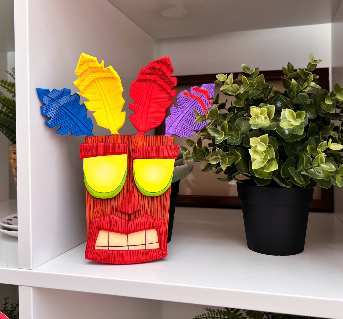 Been a minute since I made some Aku Aku masks, think it’s time they made a comeback! 

#CrashBandicoot