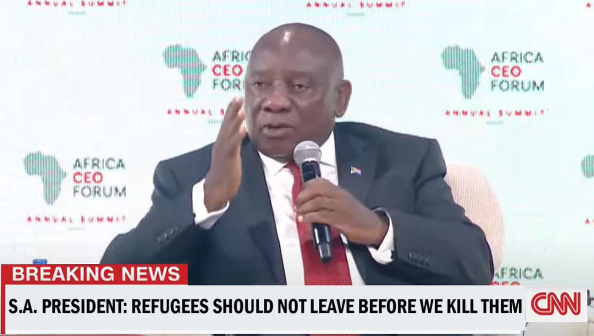 South Africa Denounces White Refugees For Leaving Before They Had A Chance To Take All Their Stuff And Kill Them buff.ly/6WLhkCH