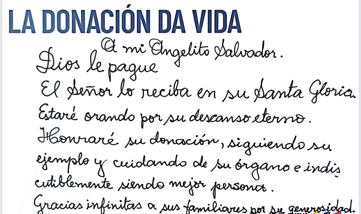 <a href="/Salud_Ec/">Ministerio de Salud Pública 🇪🇨</a> <a href="/Salud_CZ7/">Coordinación Zonal 7-SALUD 🇪🇨</a> <a href="/MPGonzalez01/">Manuel José</a> <a href="/_diferco/">Diego Carrión Ortega</a> <a href="/juanjosemmas/">JuanJoséMoreiraM</a> Dayanna Sarango, coordinadora de Trasplante del Hospital de Los Valles y Víctor Alberto Betancourt, cirujano de trasplante, coinciden en la importancia de la donación, porque ayudan a salvar vidas, cuya muestra se refleja en las cartas de agradecimiento de los beneficiados.