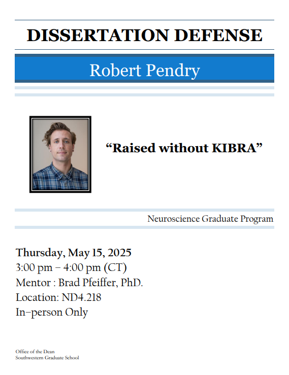 UTSW_MODTS's tweet image. Tis the season for dissertation defenses! 

Come support our MODTS students as they encounter their last hurdle of graduate school.