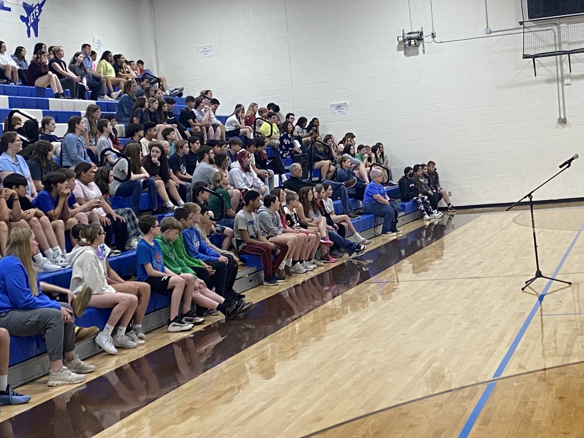 RFMS BAND led by Mr O’Donnell with a quick tune up rehearsal for staff &amp; students ahead of tonight’s concert 🎶 💙