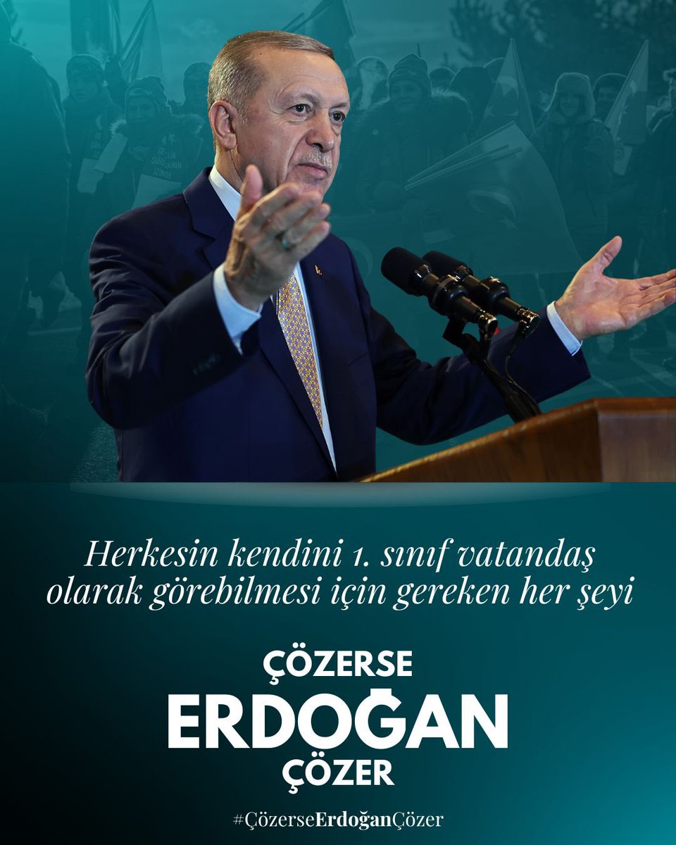 #ÇözerseErdoğanÇözer