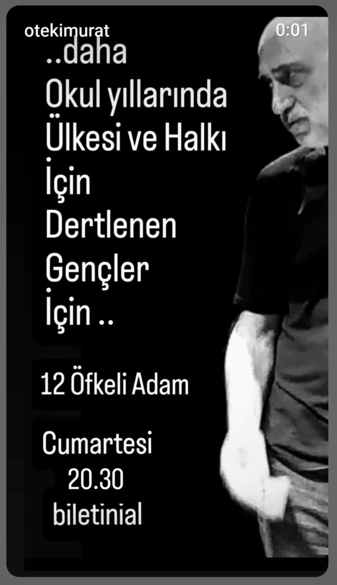 .. tiyatroevi'nde son oyunumuz..sonrasında küçük sahnemiz de kapanıyor.. 12 Öfkeli Adam oyunumuzu görmeyenlere 'son şans' -biletinial-
