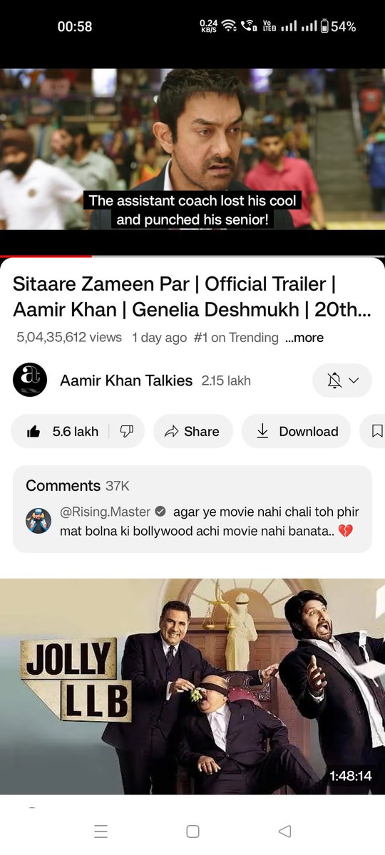 50 Million views done ✅🔥

#SitaareZameenPartrailer