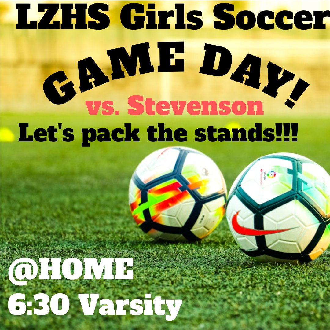 Game day! Let's pack the stands! <a href="/LZHSBEARS/">LZHS BEARS</a> <a href="/lzhsathletics/">LZHS Athletics</a>