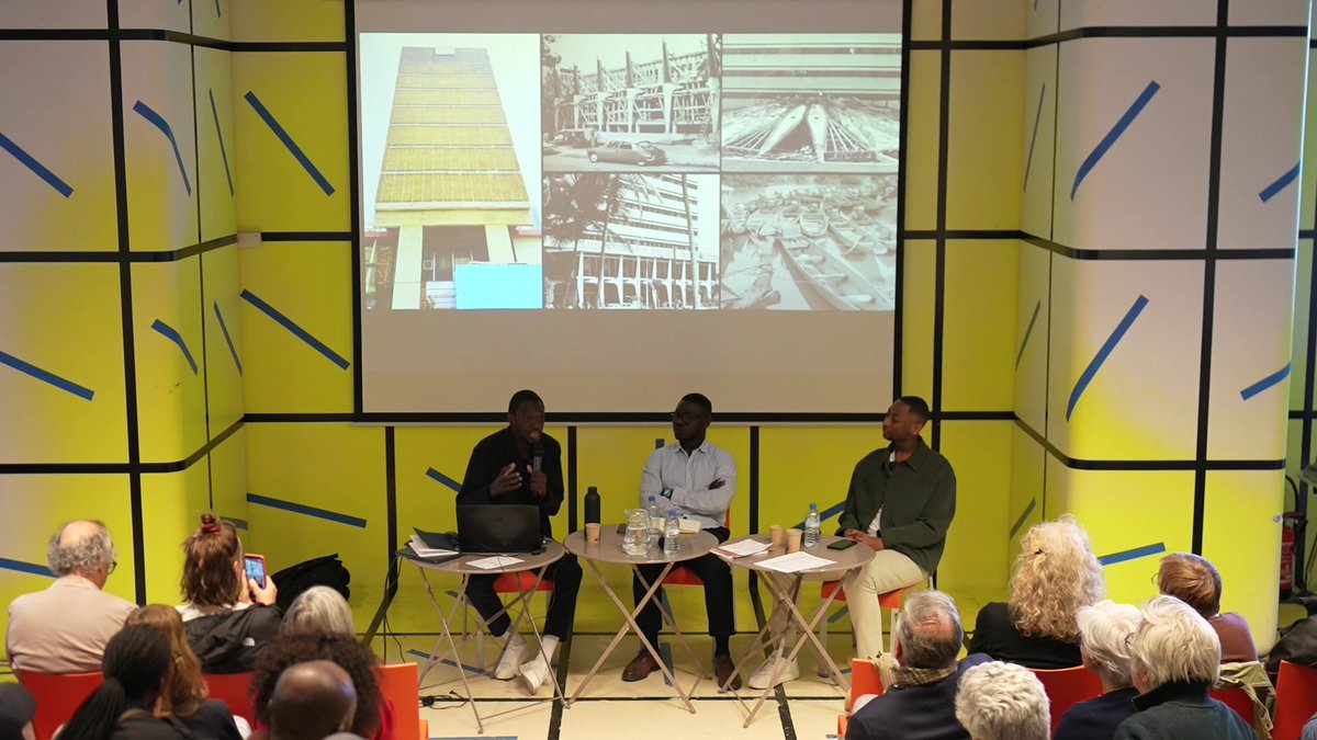 archigenieafrik's tweet photo. Conférence | La mémoire en œuvre : Recherche et archives d’architecture

Le mercredi 7 mai s’est tenue, à la Cite de l'architecture et du patrimoine à Paris , une conférence intitulée : "Évolution et devenir du patrimoine architectural en Côte d’Ivoire🇨🇮". https://t.co/tkJkv6cAeG