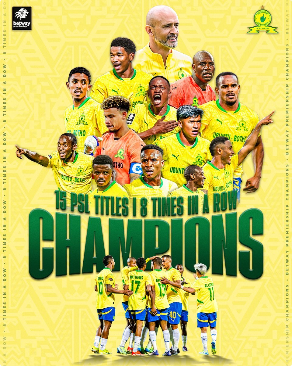 OptaJabu's tweet image. 15 - This is Sundowns&apos; 15th league title of the PSL era, more than all the other teams combined (14). Dynasty.