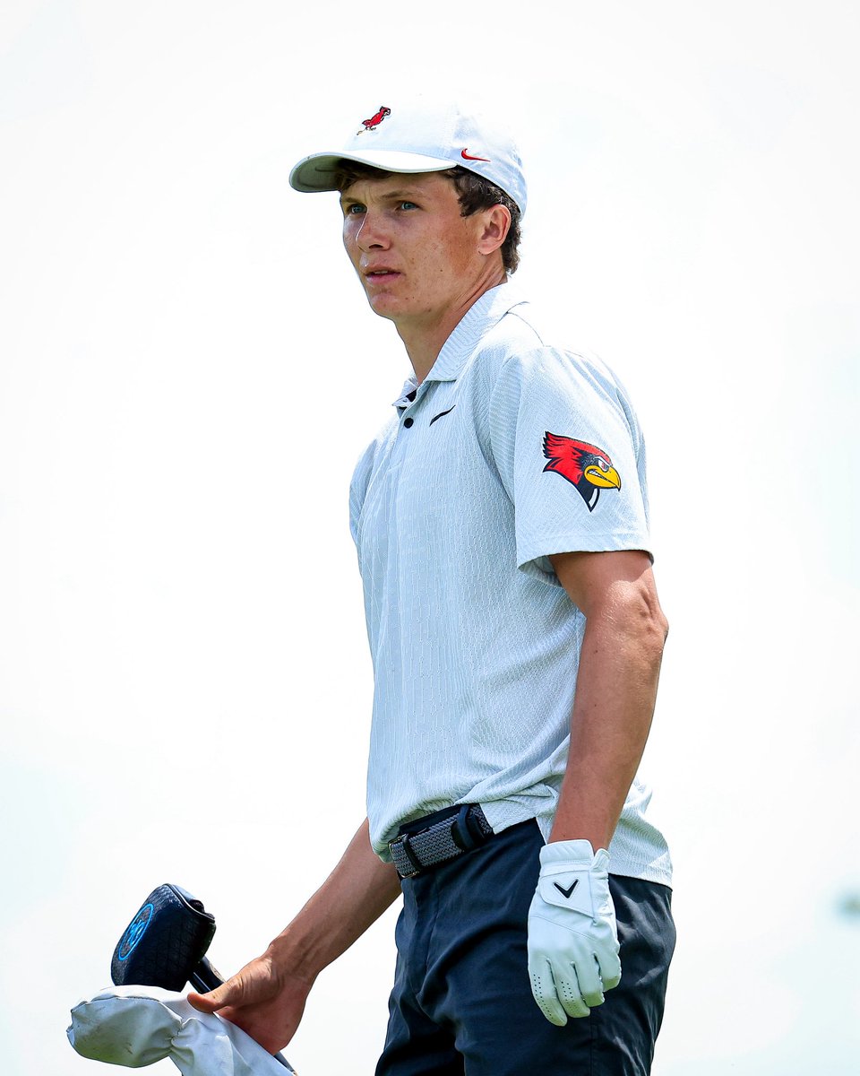 A second straight birdie for TJ Barger drops him to -1 late in the final round of the 2025 NCAA Urbana Regional