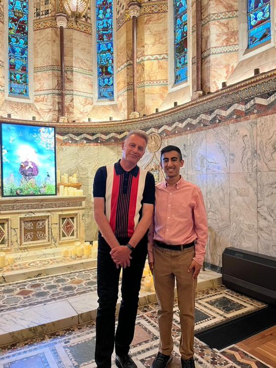 Kabir Kaul (@kaulofthewilduk) on Twitter photo Yesterday I attended the unveiling of a new installation at <a href="/Fitzroviachapel/">Fitzrovia Chapel</a>, by <a href="/ChrisGPackham/">Chris Packham</a> and <a href="/richardansett/">RICHARD ANSETT</a>.
I was privileged to speak about the impact of grassroots conservation in urban areas. Lovely to catch up with so many people passionate about the natural world! Yesterday I attended the unveiling of a new installation at <a href="/Fitzroviachapel/">Fitzrovia Chapel</a>, by <a href="/ChrisGPackham/">Chris Packham</a> and <a href="/richardansett/">RICHARD ANSETT</a>.
I was privileged to speak about the impact of grassroots conservation in urban areas. Lovely to catch up with so many people passionate about the natural world!