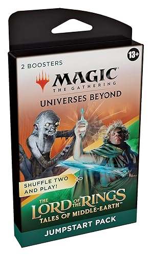 TimeSimer's tweet image. I just received Magic: The Gathering The Lord of the Rings: Tales of Middle-earth Jumpstart Booster 2-Pack – Combine for 1 Jumpstart Deck (40 Cards, Including Lands) - Jumpstart Boost from lueamyenu via Throne. Thank you! throne.com/britishsimerti… #Wishlist #Throne