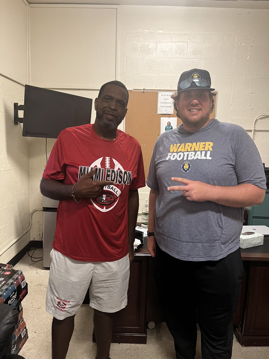 Josh Woods (@coachjwoods60) on Twitter photo Huge shout out to the legend <a href="/unclelukereal1/">Luther Luke Campbell</a> & <a href="/miamiedison_fb/">Miami Edison Football</a> for the great convo and letting us stop by and recruit your players! #legendary #UncleLuke Huge shout out to the legend <a href="/unclelukereal1/">Luther Luke Campbell</a> & <a href="/miamiedison_fb/">Miami Edison Football</a> for the great convo and letting us stop by and recruit your players! #legendary #UncleLuke