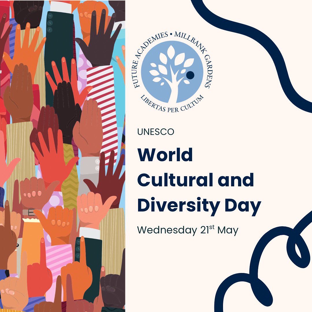 We’re excited to celebrate World Cultural &amp; Diversity Day on Wed 21 May 2025!
Children can wear traditional clothes &amp; bring a poster about their family’s background.
Join us after school for our PTA international food stall.