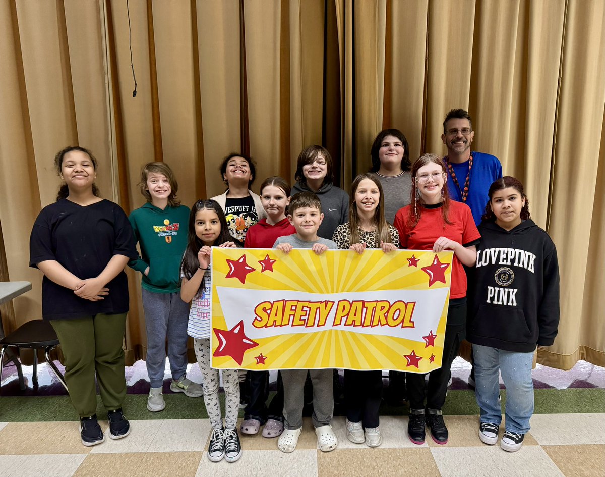 Celebrated these two awesome groups of kids at Wildwood! Our 5th grade Student Ambassadors and Safety Patrol made such a huge difference in our school this year. From helping younger students to setting a great example each and every day, we are so proud of their hard work! 💜🐾