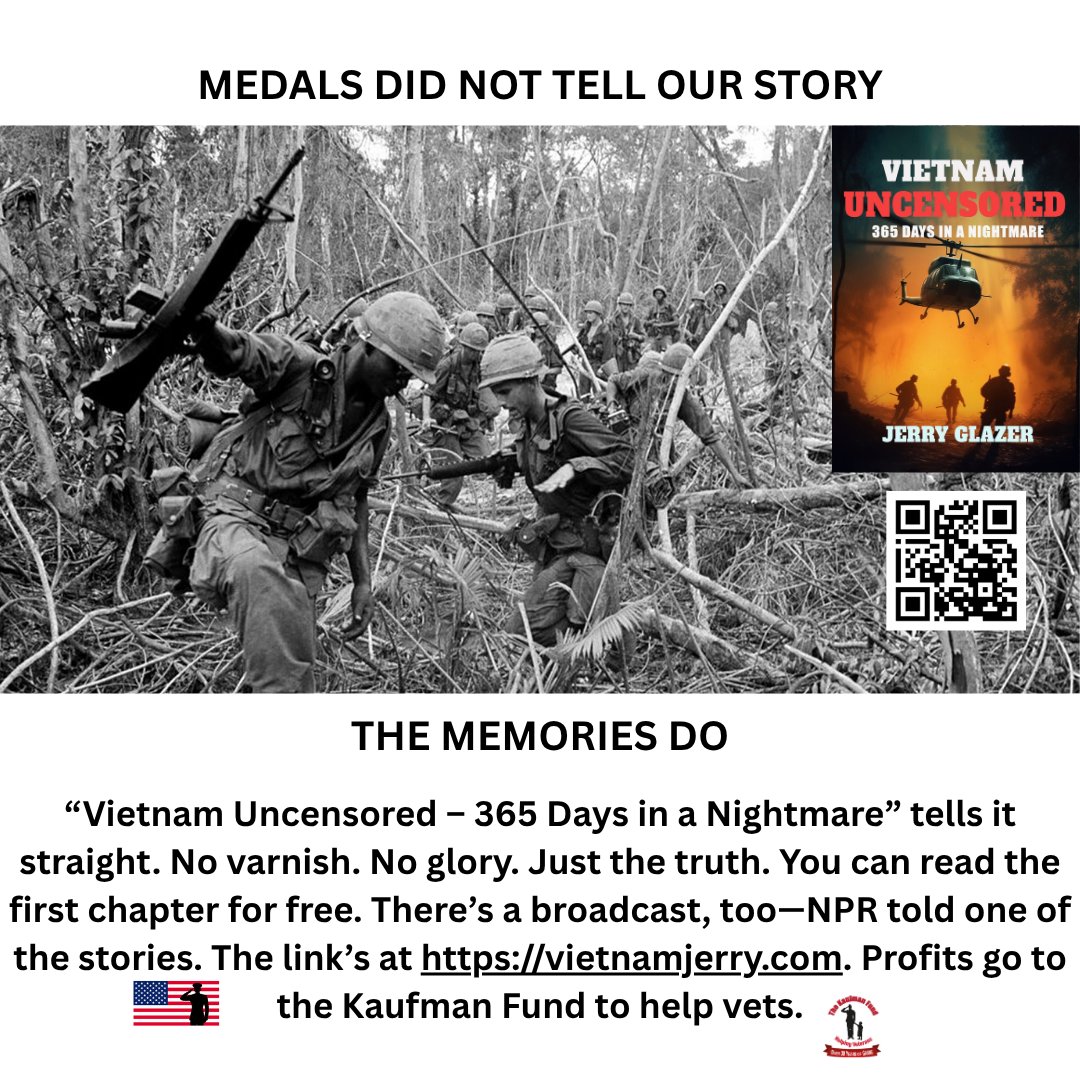 Every mission was a dance with death. We weren't heroes seeking glory; we were survivors, bound by brotherhood. Our story isn't just about war; it's about enduring spirit. Read more at vietnamjerry.com #VietnamUncensored #WarriorBrotherhood #CombatMemoirs