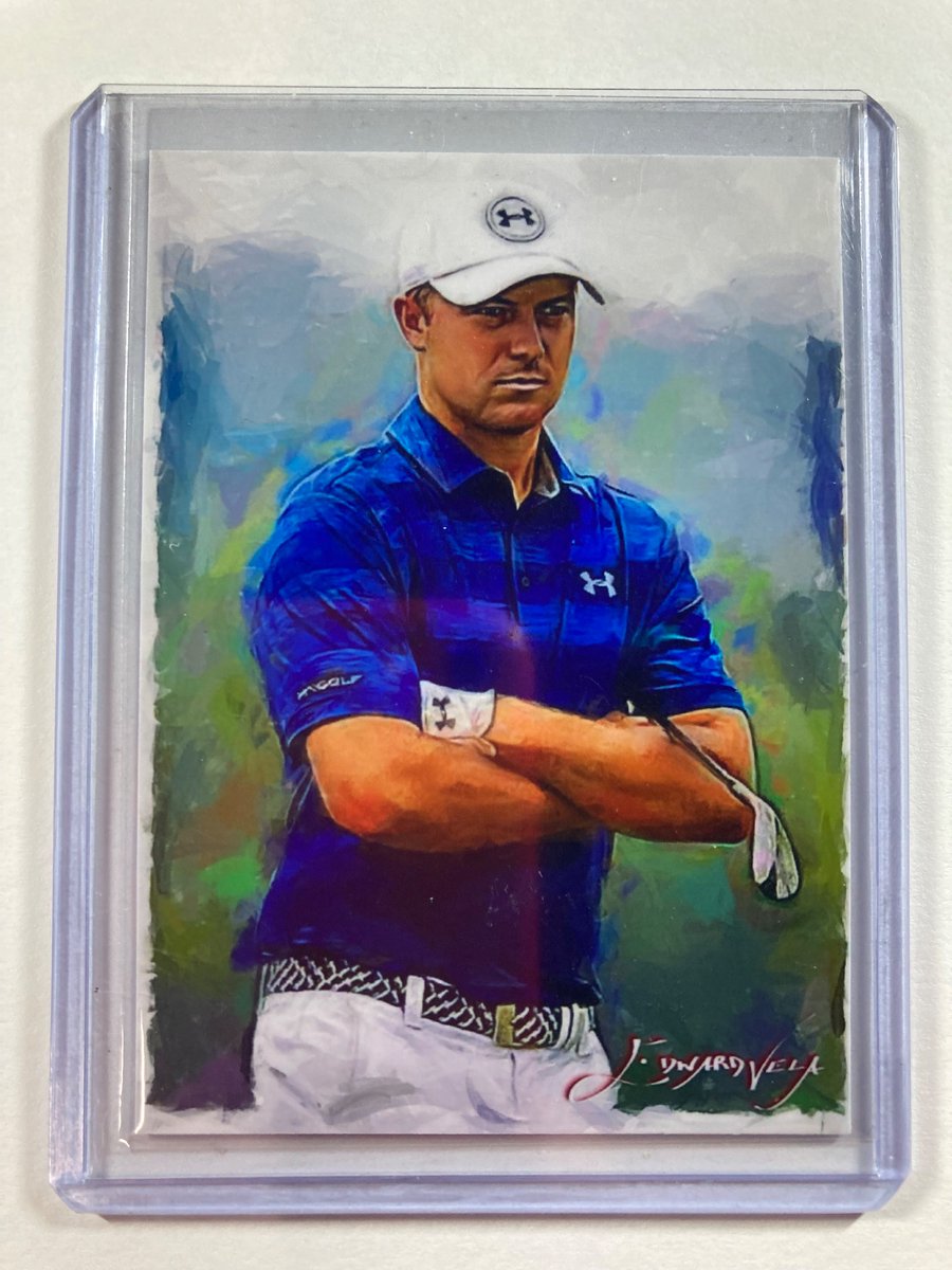 1218Sports's tweet photo. 🎁Appreciation Day Giveaway🎁

Winner Announced Saturday

🔥Jordan Spieth Limited Edition 32/50 Edward Vela Artist Autograph #PGAChampionship 

To enter
1. Follow
2. Retweet
3. Like https://t.co/1zGiEcGIBB