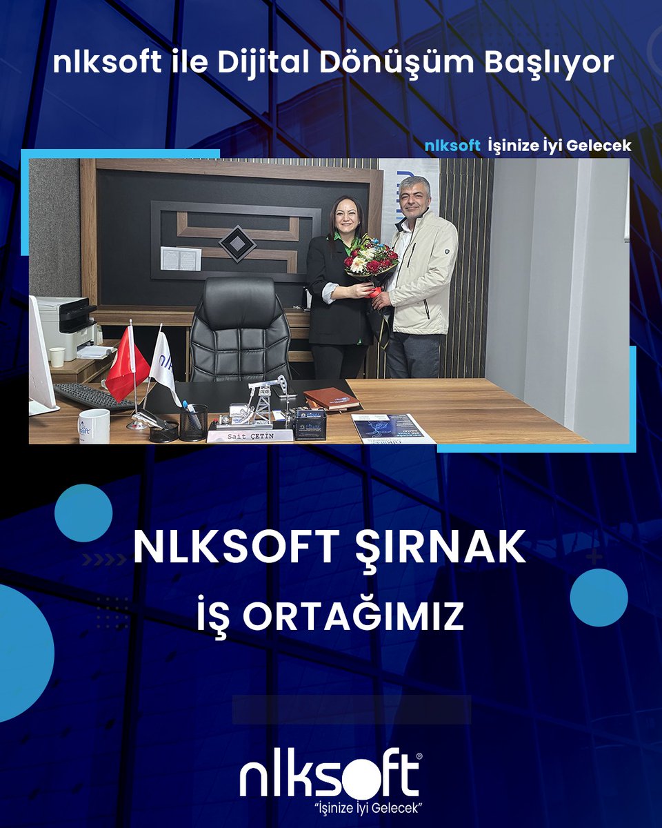 Nlksoft'a değer katan, iş ortaklığı gibi önemli bir süreçte nlksoft markasının her zaman yanında olan, nlksoft markasını duyurmak adına tüm gücüyle çalışarak en büyük destekçilerimizden olan Şırnak iş Ortağımız Sait Çetin ile planlamalarımızı yaptık. #nlksoftşırnakaiyigelecek