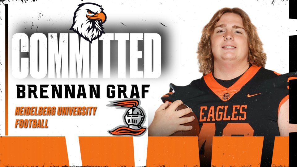 Brennan Graf will play football at Heidelberg University. Brennan will be a punter and kicker and plans to major in business management.