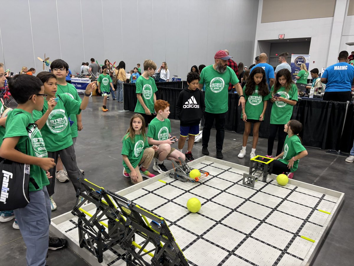 🌟 Had an amazing time at the STEM Trifecta Competition at the Virginia Beach Convention Center! 🤖💡 Hermitage had three robotics teams and our Maker Club competing—our students truly shined! Huge thanks to everyone who made the day a success! 🎉
