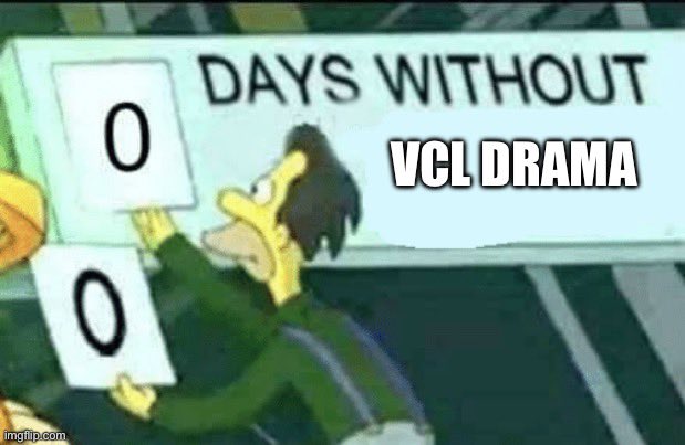 It’s VCL’s turn