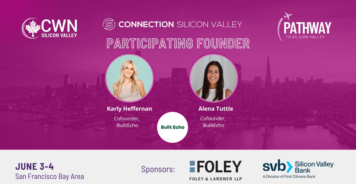 Meet Karly Heffernan &amp; Alena Tuttle, co-founders of Built Echo and part of our Spring 2025 Pathway to Silicon Valley cohort! 

They’re tackling the $180B construction miscommunication problem with AI that turns calls into tasks—no extra work required.  #WomenInTech