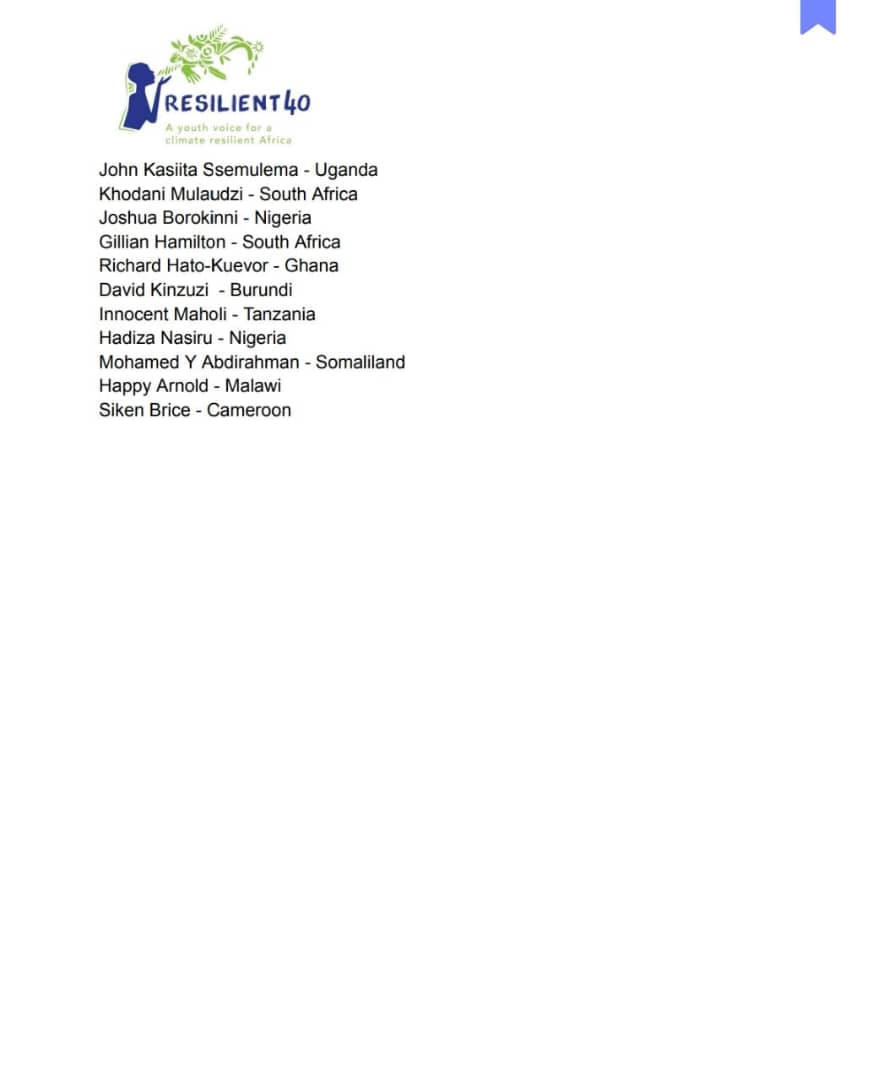 The <a href="/Resilient_40/">The Resilient40</a> Network stands against the unauthorized and unethical actions #Micheal #Kakande  former #R40 from Uganda. We reaffirm our commitment to transparency and collective leadership. Read our official statement here. 👇👇 #Resilient40 #Integrity #GeedBeer