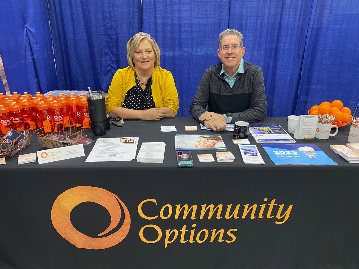 ComOptND's tweet image. Community Options is enjoying the @hhsndgov Economic Assistance Symposium at the Bismarck Event Center!!  Scott and Darcy are eagerly waiting to chat with you! #MomentsMatter #AlwaysAdvocating