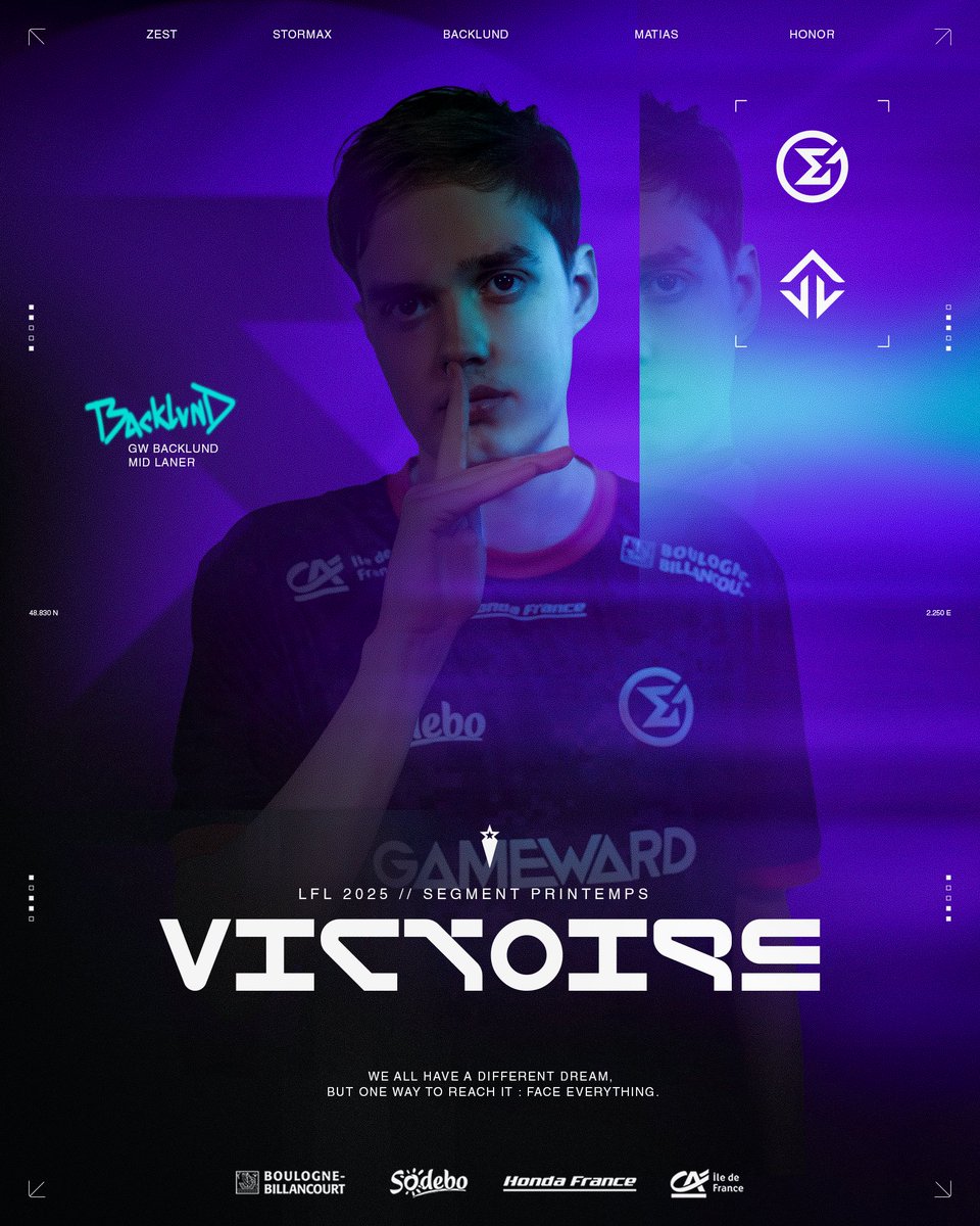 ON A 2-0 + PENTAKILL ⚡️⚡️⚡️

On est tellement soulagés par cette win contre <a href="/JoblifeEsport/">Joblife</a>, gg les gars 🔥

C’était deux games absolument insane qui témoignent du travail acharné de notre team pour revenir plus forts dans la course 💜

À demain pour la suite 👀

#GWWIN