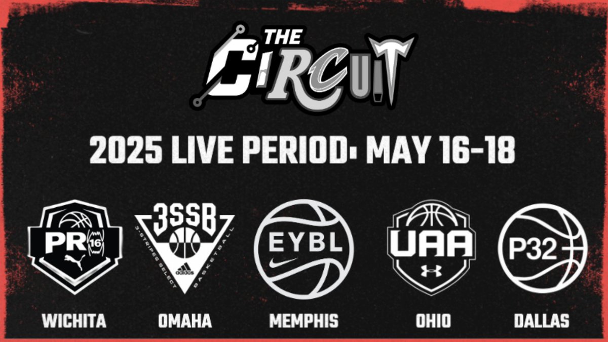 The Circuit (@thecircuit) on Twitter photo All 5 major shoe circuits are in action this weekend ๐
โ
Nike EYBL: Memphis
โ
adidas 3SSB: Omaha
โ
PUMA PRO16: Wichita
โ
UA Association: Ohio
โ
New Balance P32: Dallas
<a href="/NikeEYB/">EliteYouthBasketball</a> <a href="/3SSBCircuit/">3Stripes Select Basketball</a> <a href="/PRO16League/">PRO16/NXTPRO League</a> <a href="/UANextBHoops/">Boys UAA</a> <a href="/p32league/">P32 League</a> All 5 major shoe circuits are in action this weekend ๐
โ
Nike EYBL: Memphis
โ
adidas 3SSB: Omaha
โ
PUMA PRO16: Wichita
โ
UA Association: Ohio
โ
New Balance P32: Dallas
<a href="/NikeEYB/">EliteYouthBasketball</a> <a href="/3SSBCircuit/">3Stripes Select Basketball</a> <a href="/PRO16League/">PRO16/NXTPRO League</a> <a href="/UANextBHoops/">Boys UAA</a> <a href="/p32league/">P32 League</a>