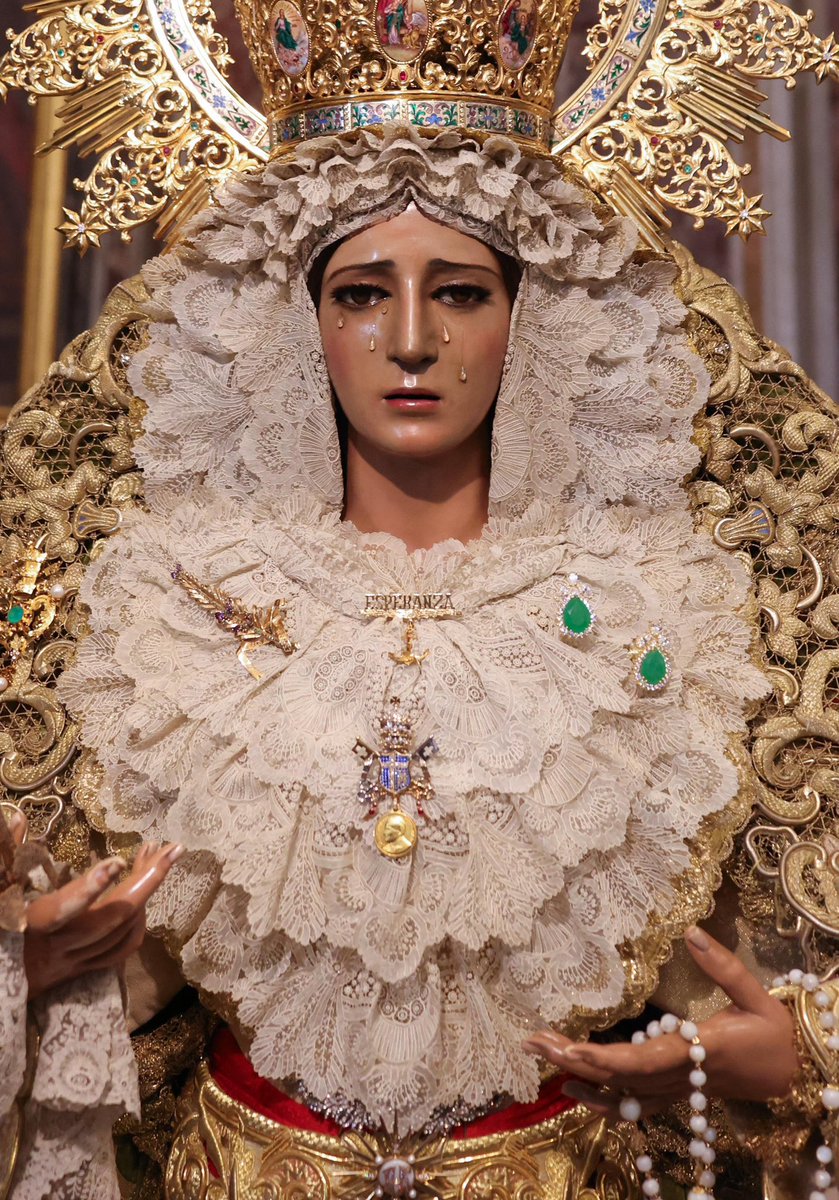 El siglo XVII malagueño está en Roma y además es una reliquia salvada de las llamas.

¡ORGULLO DE VIRGEN!