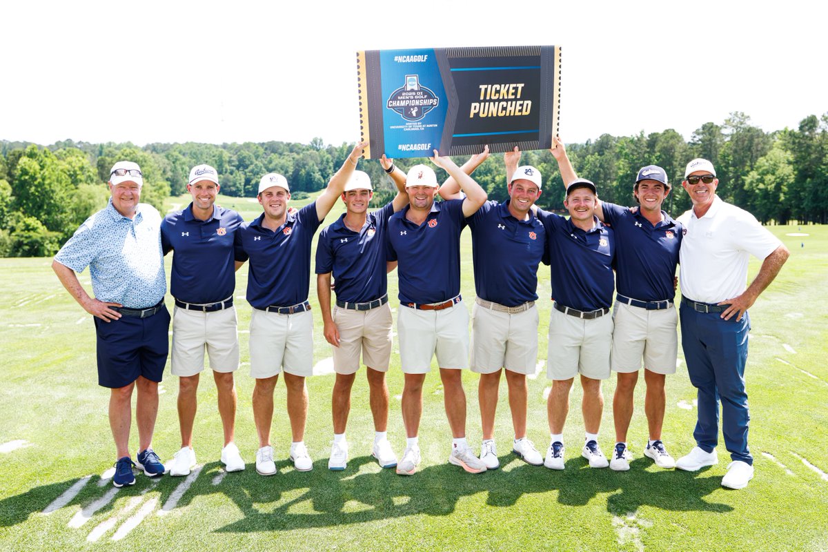 CALI IS CALLING 🏆🌊

Auburn wins its third consecutive regional and will defend its national title at the 2025 NCAA Championship! 

#WarEagle | #AuburnBeingAuburn